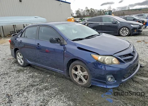 2011 Toyota Corolla Base из США, поврежденный, VIN 2T1BU4EE4BC599745